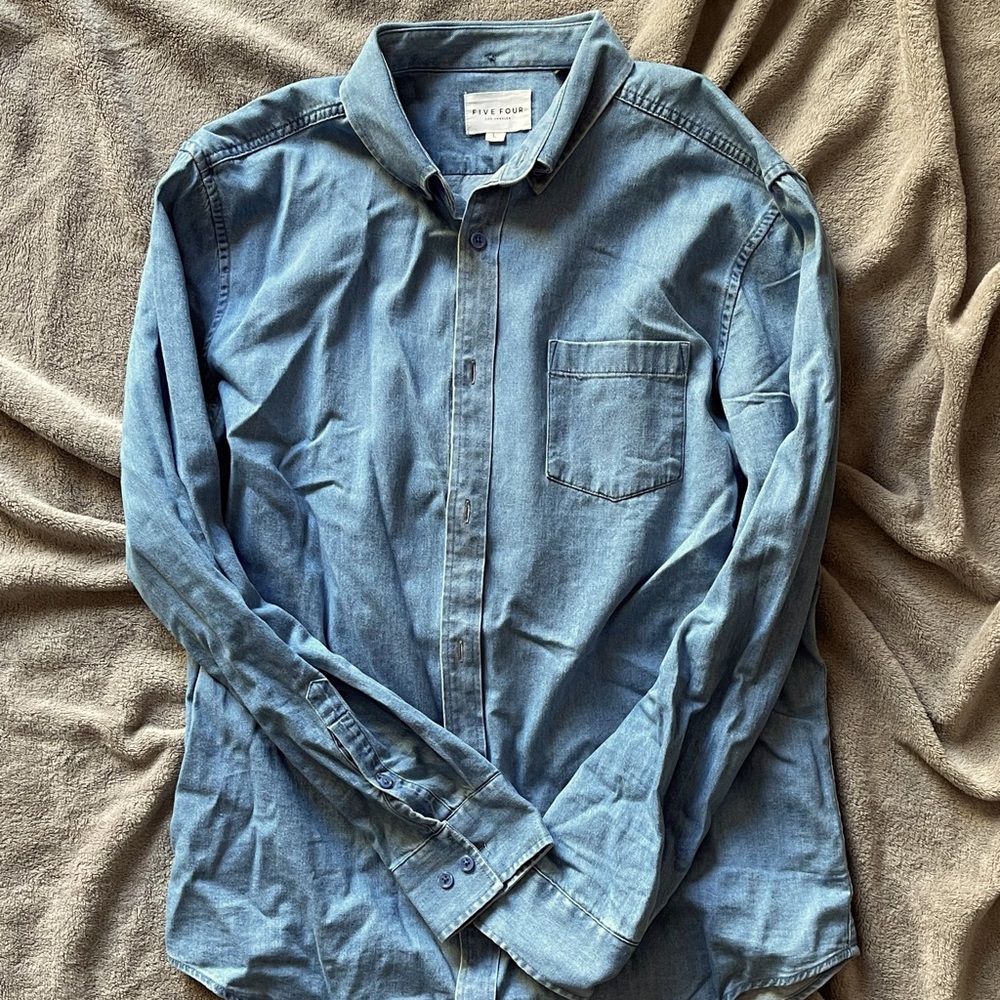 Five Four Denim Button Down